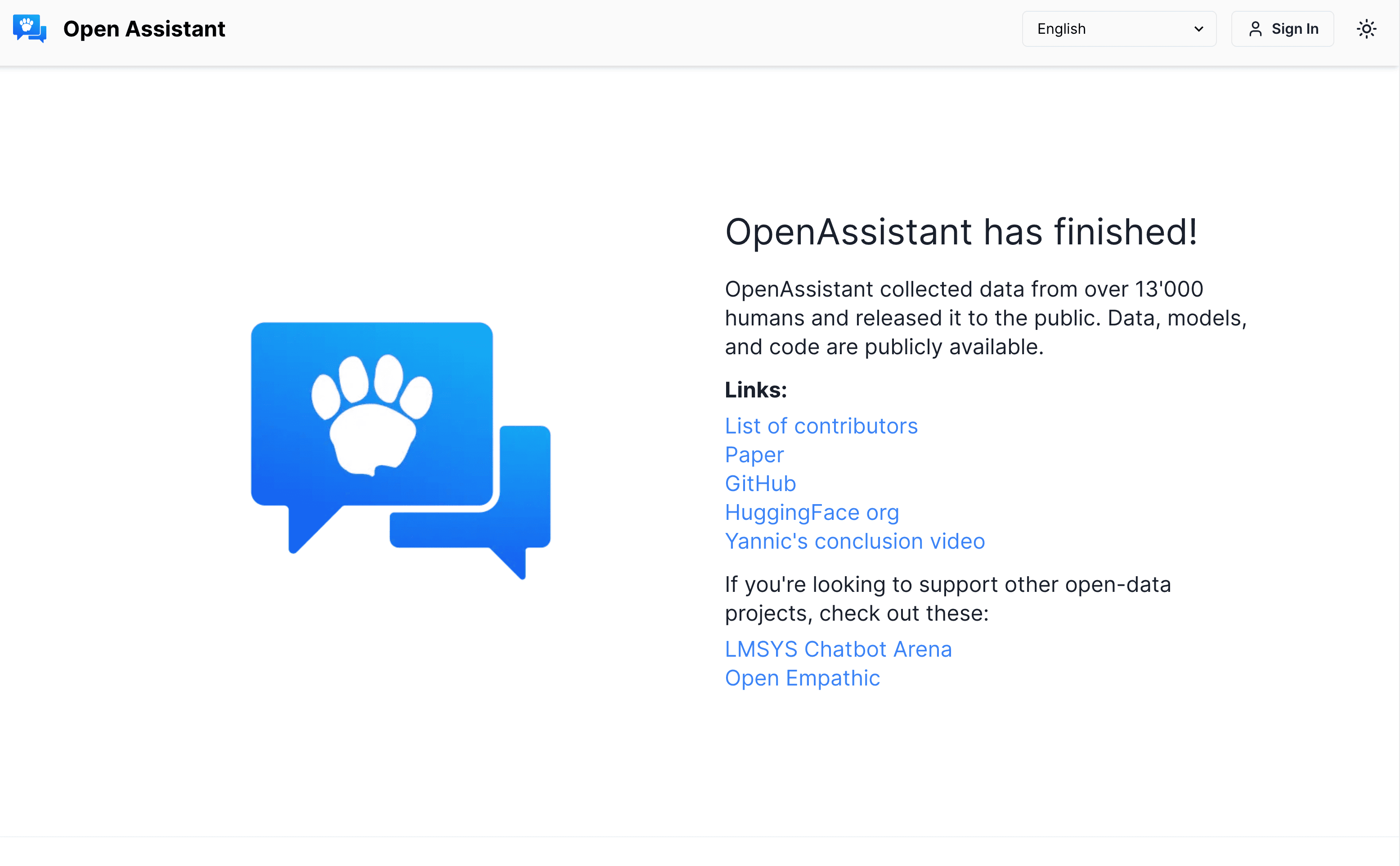 Open Assistant