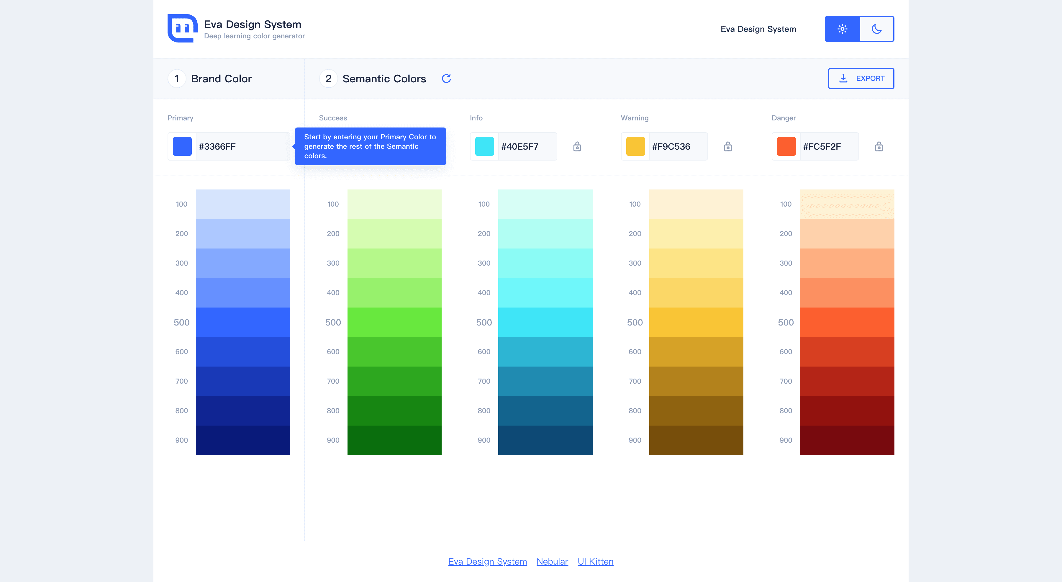 Eva Design System